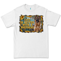 White life is better with a shepperd Premium Tee - RanaPortraitStore
