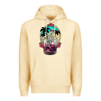 Summer Skeleton Cocktail Premium Hoodie | Teevron