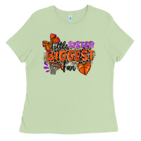 Matcha little sister biggest fan basketball Ladies Tee - Zillion Design Studio