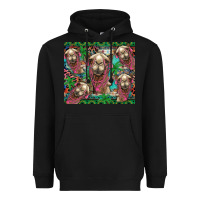 Black camel face Heavyweight Hoodie - BarkalooDesign