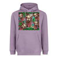 Lavender camel face Heavyweight Hoodie - BarkalooDesign