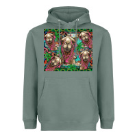 Sage camel face Heavyweight Hoodie - BarkalooDesign