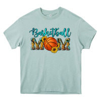 Arona western leopard camouflage sunflowers glitter mom basketball Heavy Core Tee - Artiststas