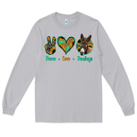 Moon Dust Peace Love Donkeys Long Sleeve Tee - Jasminsmagicworld