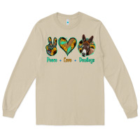 Mushroom Peace Love Donkeys Long Sleeve Tee - Jasminsmagicworld