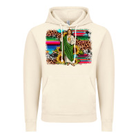 Vintage Artic san judas leopard cowhide sunflower background Vintage Hoodie - JahusDesignShop