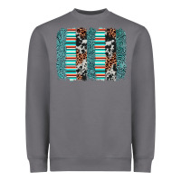 Storm serape leopard cowhide  brushstroke Heavyweight Sweatshirt - AdoDesignShop