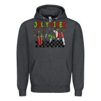 Smoke jolly vibes Zipper Hoodie - MaliasSmallBusiness