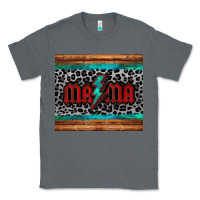Charcoal Heather leopard lightning bolt mama mother's day tumbler Classic Tee - Jasminsmagicworld