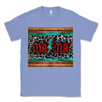 Colony Blue leopard lightning bolt mama mother's day tumbler Classic Tee - Jasminsmagicworld