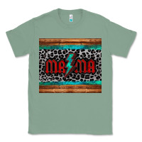 Sage leopard lightning bolt mama mother's day tumbler Classic Tee - Jasminsmagicworld