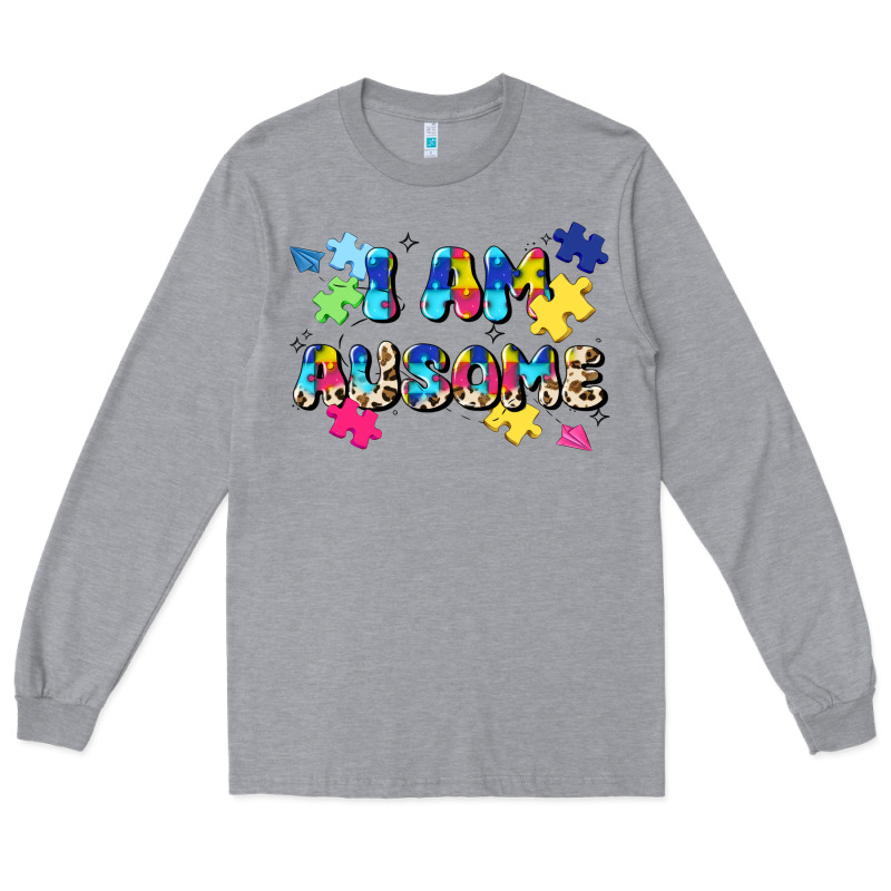 I Am Ausome Long Sleeve Tee by JahusDesignShop | Teevron