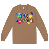 Toasted Coconut i am ausome Long Sleeve Tee - JahusDesignShop