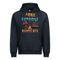 Navy Love support advocate Urban Hoodie - CowGirlArtShop
