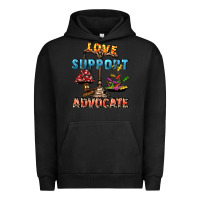 Pigment Black Love support advocate Urban Hoodie - CowGirlArtShop