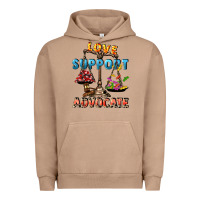 Pigment Burro Love support advocate Urban Hoodie - CowGirlArtShop