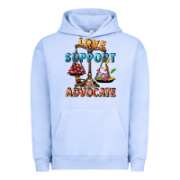 Pigment Grape Ice Love support advocate Urban Hoodie - CowGirlArtShop