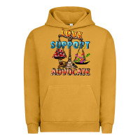 Pigment Peanut Butter Love support advocate Urban Hoodie - CowGirlArtShop