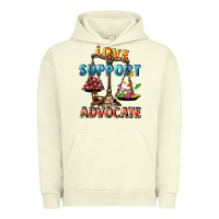 Pigment Pistachio Love support advocate Urban Hoodie - CowGirlArtShop