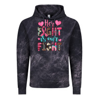Cloud Black her fight is our fight Vintage Hoodie - JahusDesignShop