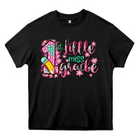 Black little miss 1st grade Heavy Core Tee - Zillion Design Studio