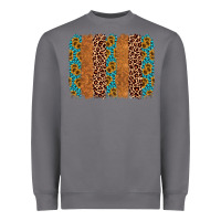 Storm leopard gemstone brushstroke Heavyweight Sweatshirt - AdoDesignShop