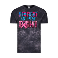 Cloud Black her fight is my fight Vintage Tee - AdoDesignShop