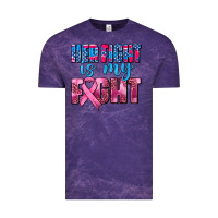 Cloud Purple her fight is my fight Vintage Tee - AdoDesignShop
