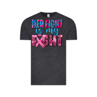 Vintage Black her fight is my fight Vintage Tee - AdoDesignShop