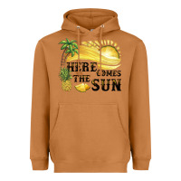 Meerkat here comes the sun Heavyweight Hoodie - BarkalooDesign