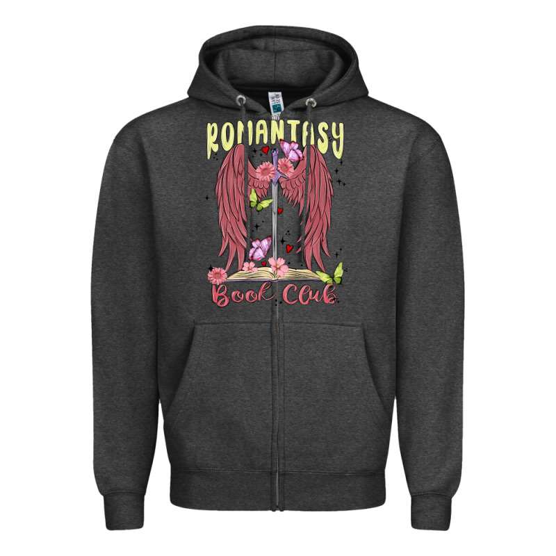 Romantasy Book Club Zipper Hoodie by MaliasSmallBusiness | Teevron