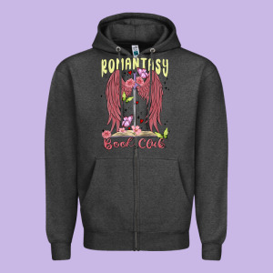 Romantasy Book Club Zipper Hoodie Designed By Maliassmallbusiness