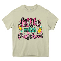 Mossy little miss preschool Heavy Core Tee - Zillion Design Studio