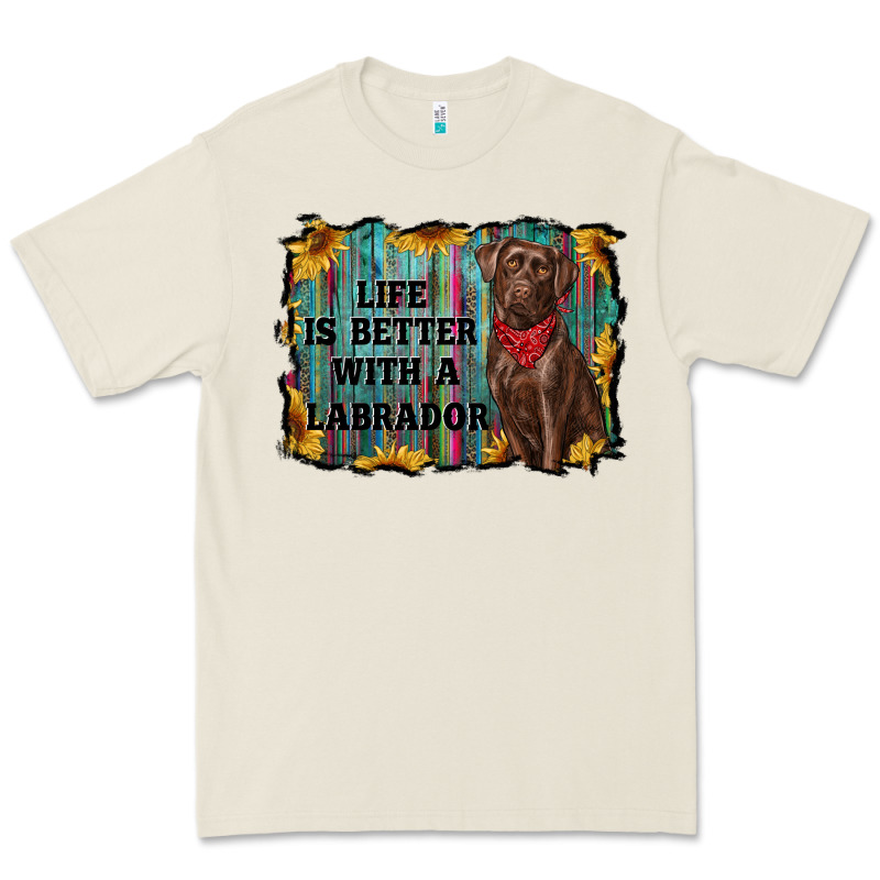 Life Is Better With A Labrador Premium Tee by RanaPortraitStore | Teevron