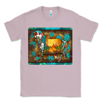 Lilac western horse sunset turquoise's gemstones mousepad Classic Tee - BarkalooDesign