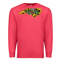 Cardinal Western North Carolina Map Sunflower Premium Sweatshirt - Bettercallsaul