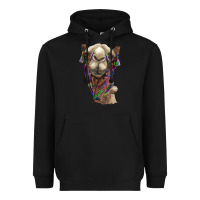 Black tie dye camel Heavyweight Hoodie - BarkalooDesign