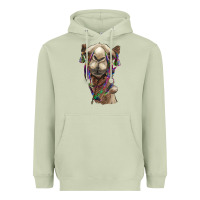 Matcha tie dye camel Heavyweight Hoodie - BarkalooDesign