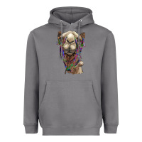 Tie Dye Camel Heavyweight Hoodie | Teevron