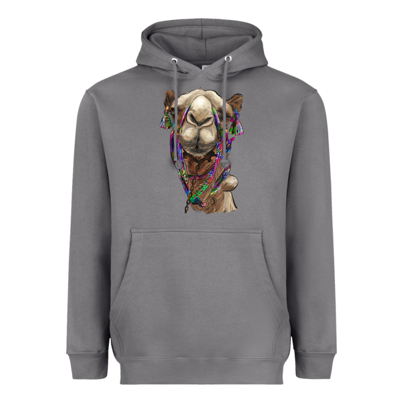 Tie Dye Camel Heavyweight Hoodie by BarkalooDesign | Teevron