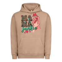 Pigment Burro Mama Junkie Mother's Day Urban Hoodie - CowGirlArtShop