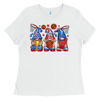White basketball gnome Ladies Tee - texasbilliewilder