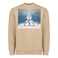 Mushroom winter snowman Heavyweight Sweatshirt - AdoDesignShop