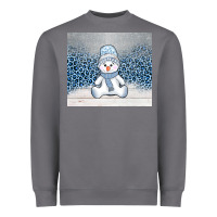 Storm winter snowman Heavyweight Sweatshirt - AdoDesignShop