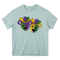 Arona mardi gras mask Heavy Core Tee - RanaPortraitStore