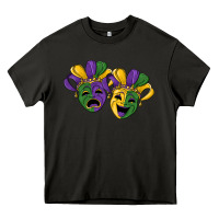 Asphalt mardi gras mask Heavy Core Tee - RanaPortraitStore