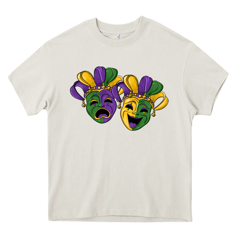 Mardi Gras Mask Heavy Core Tee by RanaPortraitStore | Teevron