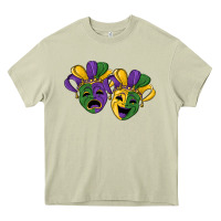 Mossy mardi gras mask Heavy Core Tee - RanaPortraitStore