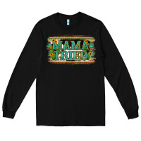 Black Cowhide Serappe Sunflower Mama Tried Long Sleeve Tee - Jasminsmagicworld