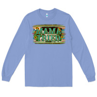Colony Blue Cowhide Serappe Sunflower Mama Tried Long Sleeve Tee - Jasminsmagicworld